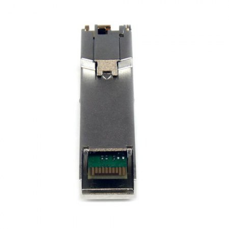 STARTECH  MODULO TRANSCEPTOR DE FIBRA OPTICA SFP GIGABIT CONECTOR RJ45 ETHERNET COMPATIBLE CISCO MINI GBIC 100M