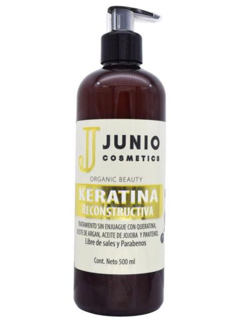 TRATAMIENTO KERATINA RECONSTRUCTIVA 500 ML JUNIO