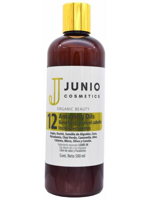 TRATAMIENTO REPARADOR 12 ACEITES 500 ML JUNIO