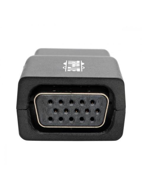 TRIPP LITE BY EATON ADAPTADOR COMPACTO HDMI MACHO - VGA CON AUDIO HEMBRA NEGRO