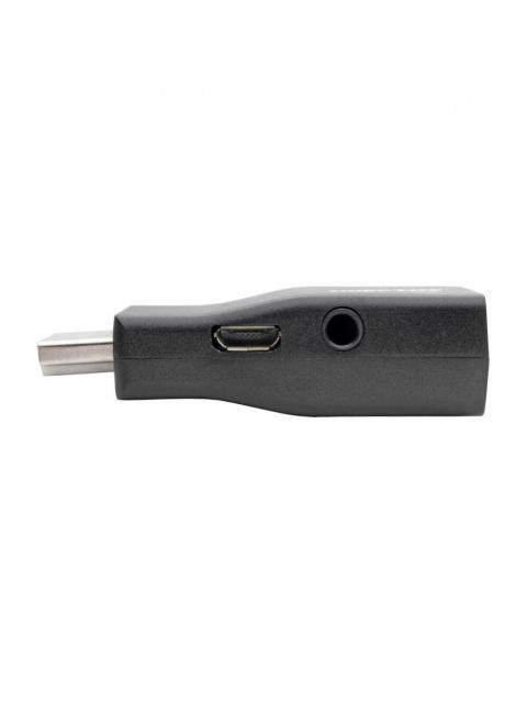 TRIPP LITE BY EATON ADAPTADOR COMPACTO HDMI MACHO - VGA CON AUDIO HEMBRA NEGRO