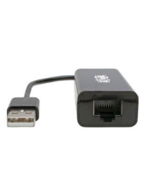 TRIPP LITE BY EATON ADAPTADOR USB 2.0 A MACHO - RJ-45 HEMBRA NEGRO