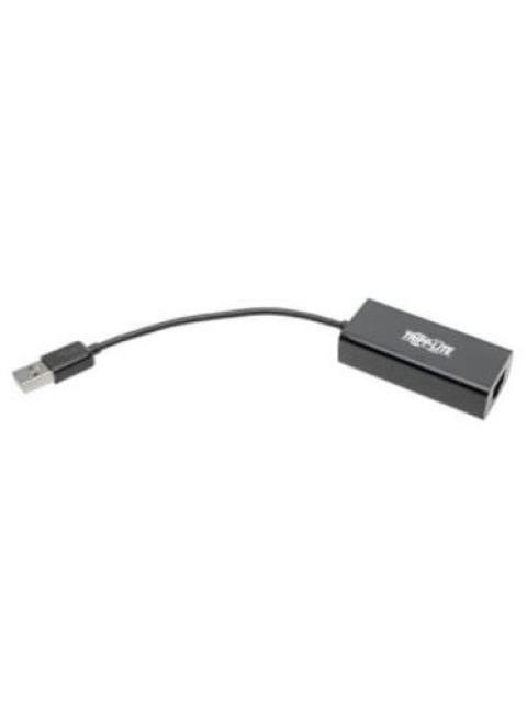 TRIPP LITE BY EATON ADAPTADOR USB 2.0 A MACHO - RJ-45 HEMBRA NEGRO
