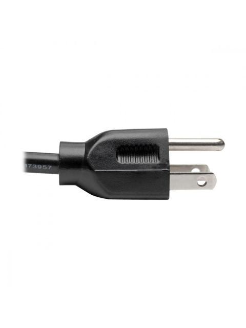 TRIPP LITE BY EATON CABLE DE PODER NEMA 5-15P MACHO - C13 COUPLER HEMBRA 1.22 METROS NEGRO