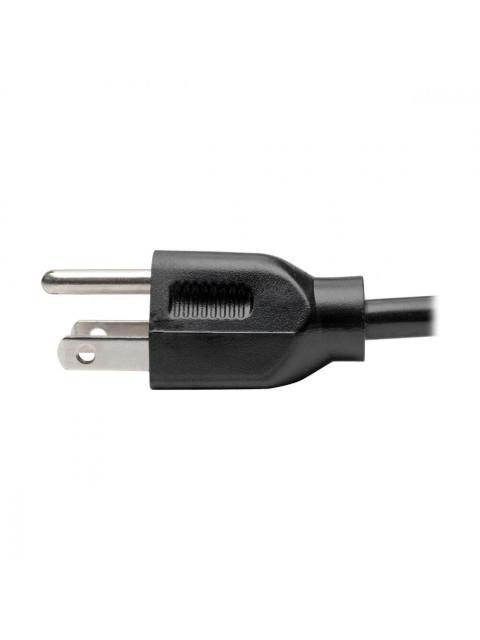 TRIPP LITE BY EATON CABLE DE PODER NEMA 5-15P MACHO - C13 COUPLER HEMBRA 1.22 METROS NEGRO