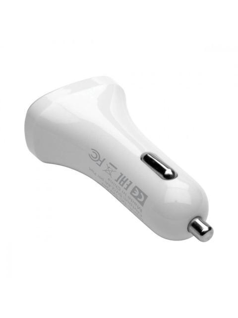 TRIPP LITE BY EATON CARGADOR PARA AUTO 2X USB 2.0 5V BLANCO