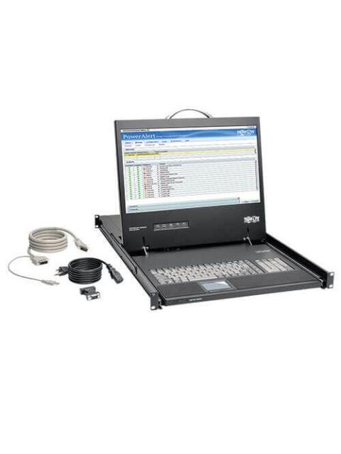 TRIPP LITE BY EATON CONSOLA KVM PARA RACK 1U CON PANTALLA 19 1 PUERTO
