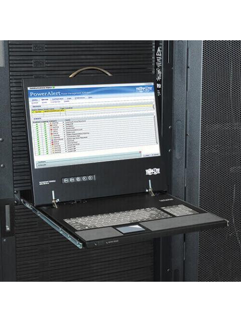 TRIPP LITE BY EATON CONSOLA KVM PARA RACK 1U CON PANTALLA 19 1 PUERTO