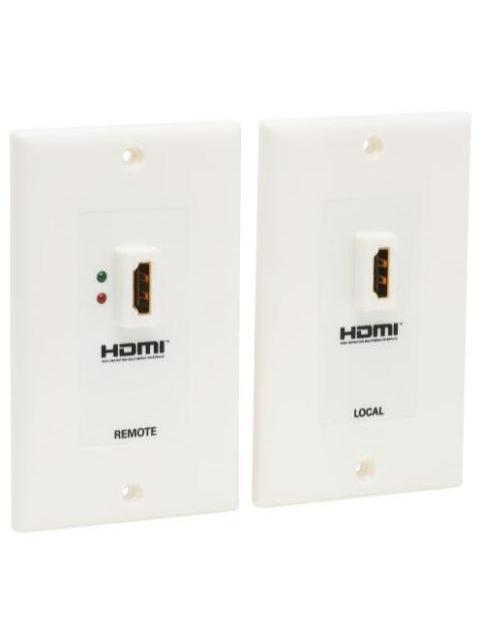 TRIPP LITE BY EATON JUEGO EXTENSOR DE PLACA DE PARED HDMI SOBRE CAT5-CAT6 DOBLE