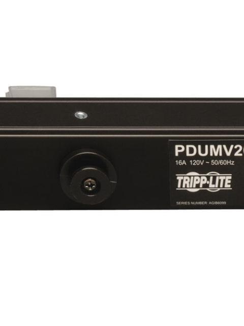 TRIPP LITE BY EATON PDU MONOFASICO CON MEDIDOR DIGITAL 20A 120V PARA INSTALACION VERTICAL DE 0U EN RACK 28
