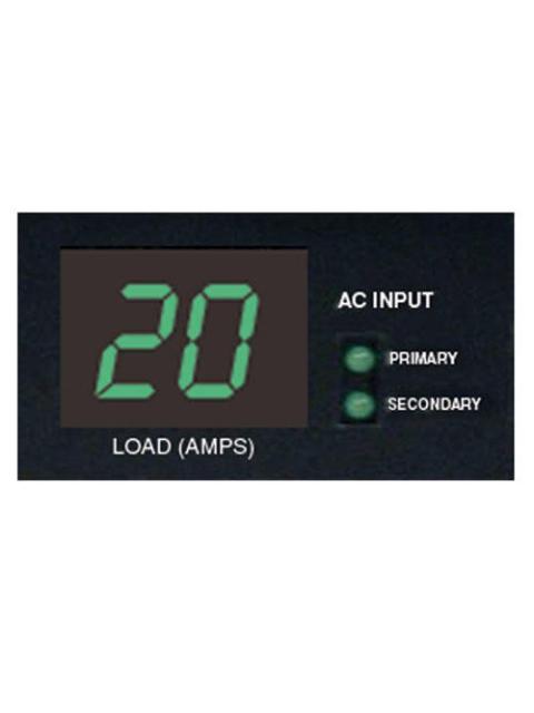 TRIPP LITE BY EATON PDU MONOFASICO CONTROLABLE - SWITCH DE TRANSFERENCIA AUTOMATICA 1.9KW 20A 120V INSTALACION HORIZONTAL 1U EN RACK