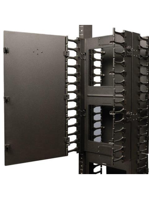 TRIPP LITE BY EATON SUJETADOR DE CABLE VERTICAL DE ALTA CAPACIDAD 30.48CM NEGRO