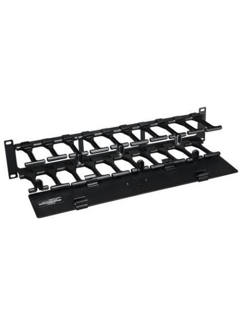 TRIPP LITE ORGANIZADOR DE CABLES HORIZONTAL PARA RACK 19 2U NEGRO