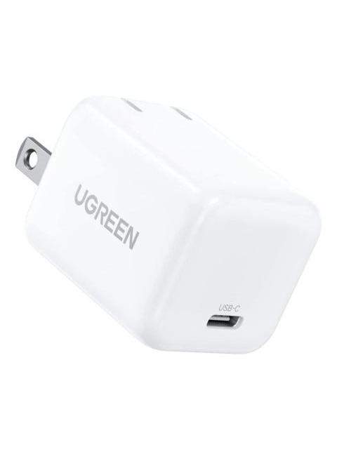 UGREEN CARGADOR MINI USB TIPO C CARGA RAPIDA 30W GAN PD