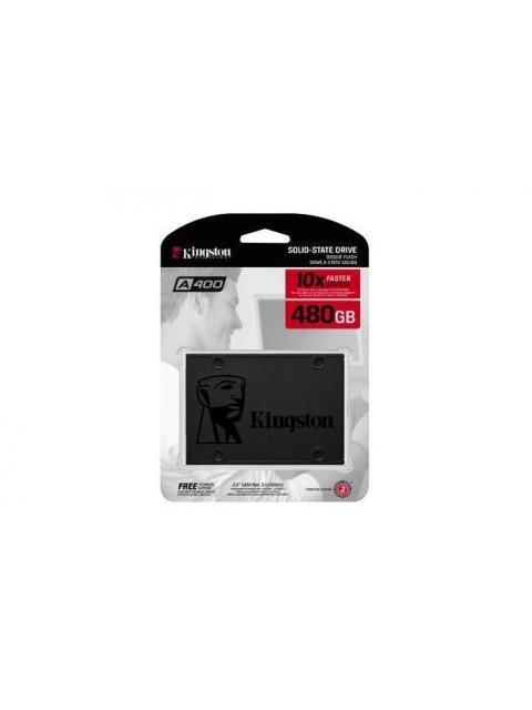 DISCO SOLIDO SSD INTERNO KINGSTON SA400S37 480G 480GB NEGRO