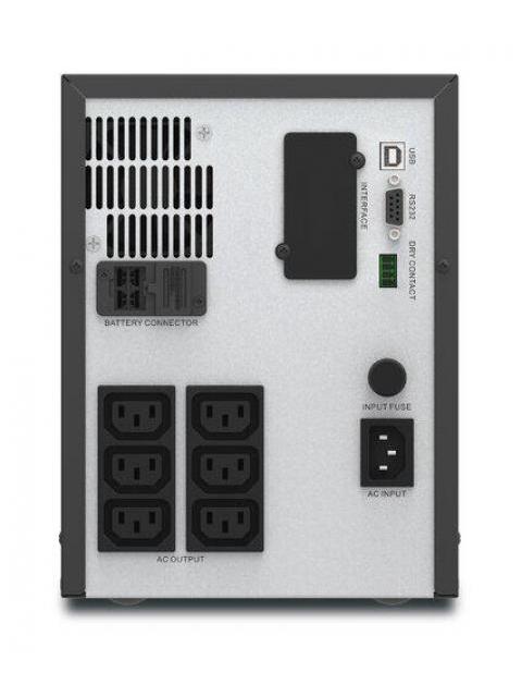 NO BREAK APC SMV2000CA LINEA INTERACTIVA 1400W 2000VA ENTRADA 120V SALIDA 120V 6 CONTACTOS