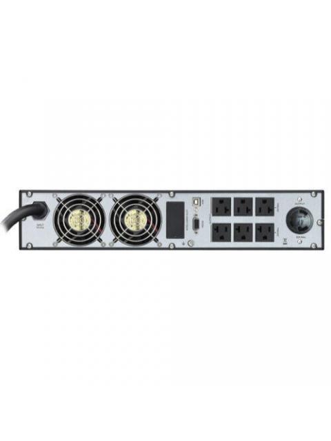 NO BREAK APC SRV3KRARK DOBLE CONVERSION EN LINEA 2400W 3000VA ENTRADA 82 - 143V SALIDA 110 - 115V 7 CONTACTOS - INCLUYE KIT DE RIELES