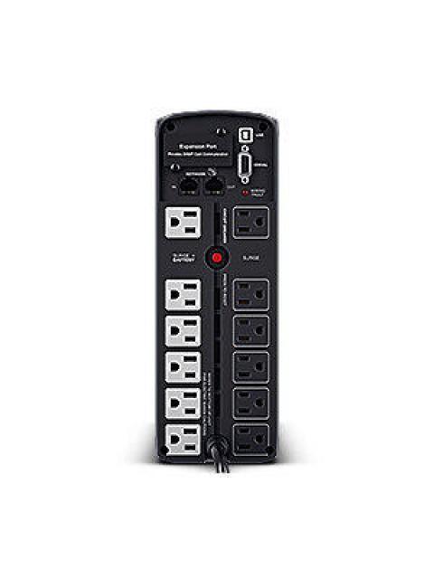 NO BREAK CYBERPOWER CP1500PFCLCDA LINEA INTERACTIVA 1000W 1500VA ENTRADA 88-144V SALIDA 120V 12 CONTACTOS