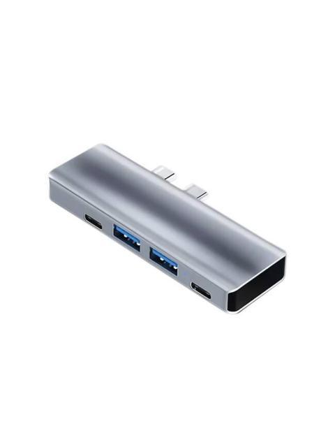 URBAN BALANCE DOCKING STATION UB52 PARA MACBOOK 2X USB 3.0 2X USB-C 1X HDMI GRIS