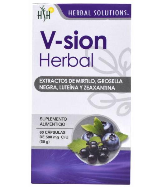 V-SION HERBAL 60 CAP HERBAL SOLUTIONS