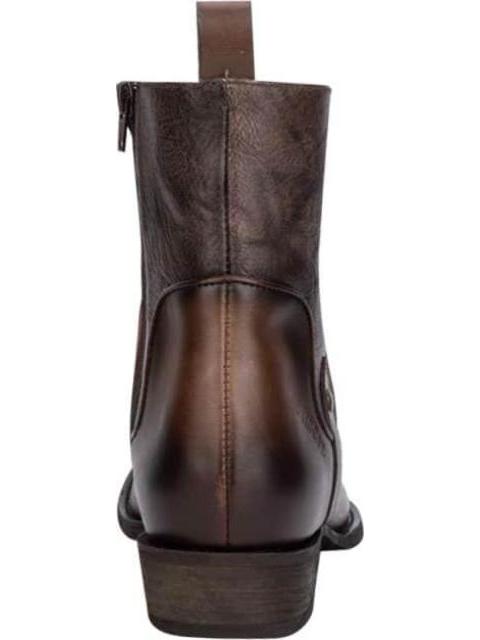 BOTIN VAQUERO CIERRE INTERNO CHOCOLATE JC MCCOY