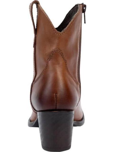BOTA VAQUERA PIEL VACUNO COGNAC TIERRA BENDITA