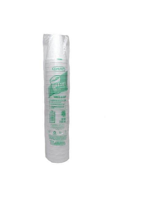 VASO TERMICO DART #10 BOLSA CON 25 PIEZAS