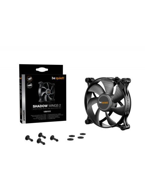 VENTILADOR BE QUIET! SHADOW WINGS 2 120MM 1100RPM NEGRO