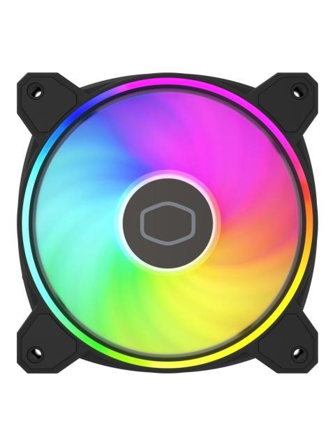 VENTILADOR COOLER MASTER MASTERFAN MF120 HALO² ARGB 120MM 0 - 2050RPM NEGRO