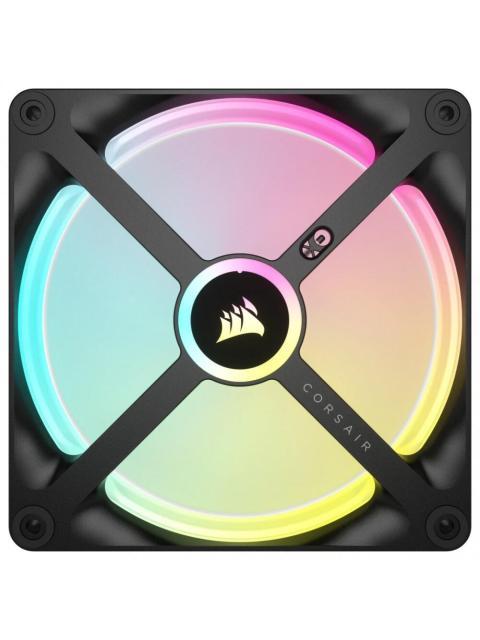 VENTILADOR CORSAIR ICUE LINK QX140 RGB 140MM 400 - 2000RPM NEGRO - 2 PIEZAS