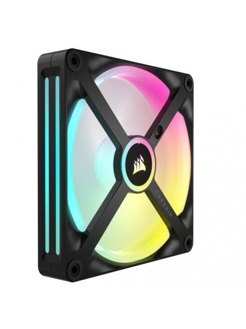 VENTILADOR CORSAIR ICUE LINK QX140 RGB 140MM 400 - 2000RPM NEGRO - 2 PIEZAS