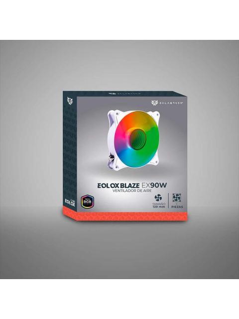 VENTILADOR DE 120MM ARGB BALAM RUSH EOLOX BLAZE EX90W VELOCIDAD 1500 RPM FLUJO DE AIRE 35.37