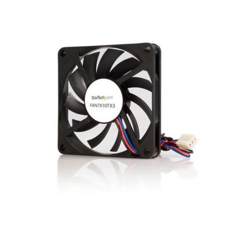 VENTILADOR STARTECH  CON RODAMIENTO DE BOLAS DOBLE TX3 70MM 3500RPM NEGRO