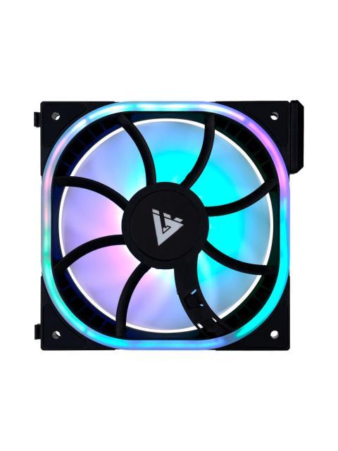 VENTILADOR GAME FACTOR FG500-BK ARGB 120MM 1900RPM NEGRO