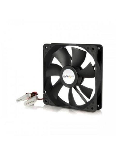 VENTILADOR STARTECH  CON RODAMIENTO DE BOLAS DOBLE FANBOX12 120MM 2000RPM NEGRO