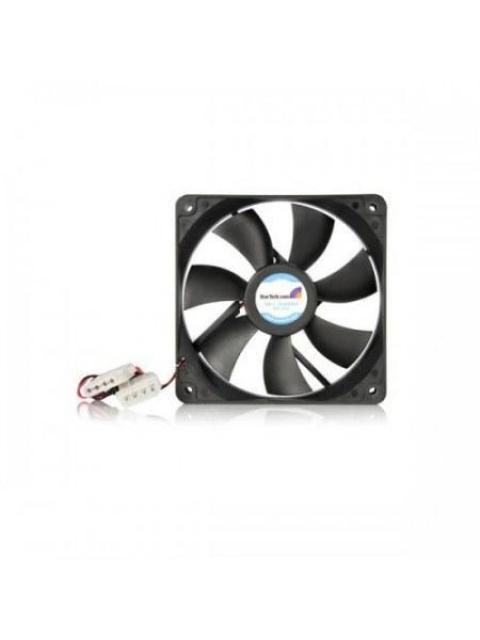 VENTILADOR STARTECH  CON RODAMIENTO DE BOLAS DOBLE FANBOX12 120MM 2000RPM NEGRO