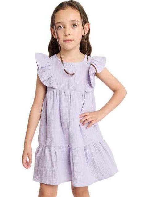 VESTIDO ALGODON LILA HOLLY LAND KIDS