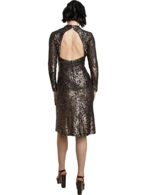 VESTIDO LENTEJUELA DORADO HOLLY LAND PREMIUM