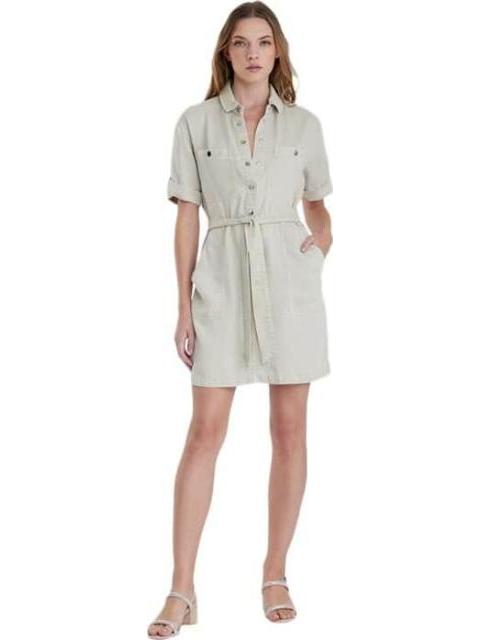 VESTIDO CAMISERO BEIGE HOLLY LAND
