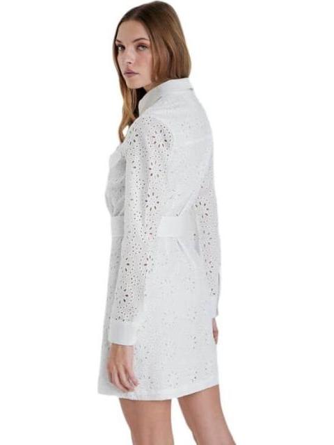 VESTIDO CAMISERO BLANCO HOLLY LAND