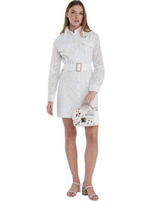 VESTIDO CAMISERO BLANCO HOLLY LAND