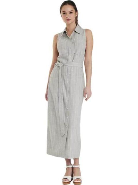 VESTIDO CAMISERO TAUPE HOLLY LAND