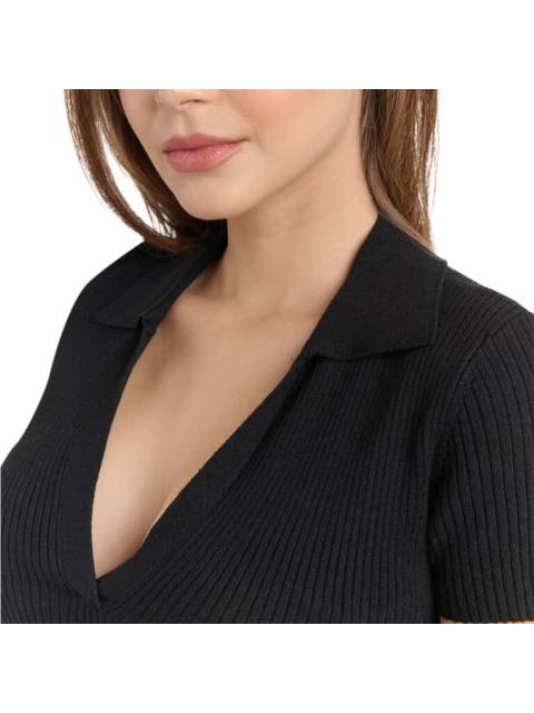 VESTIDO CON ABERTURA NEGRO HOLLY LAND