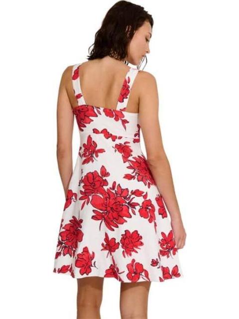 VESTIDO CORTO DE LINO BLANCO HOLLY LAND