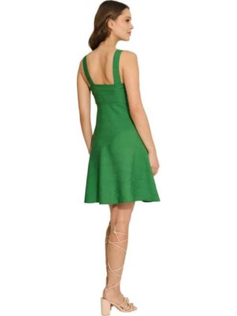 VESTIDO CORTO DE LINO VERDE HOLLY LAND