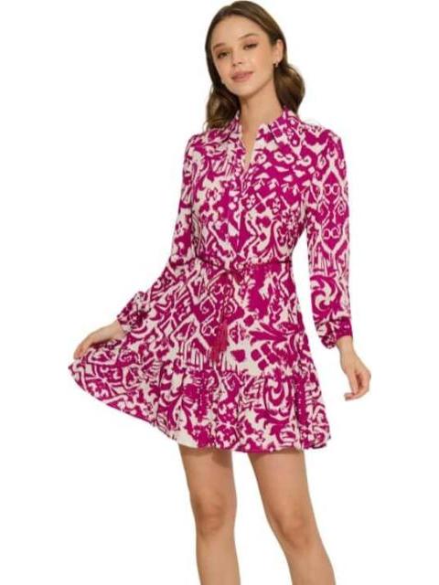 VESTIDO CORTO ESTAMPADO VIOLETA HOLLY LAND