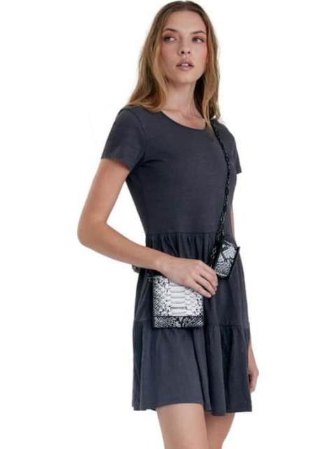 VESTIDO CORTO GRIS HOLLY LAND