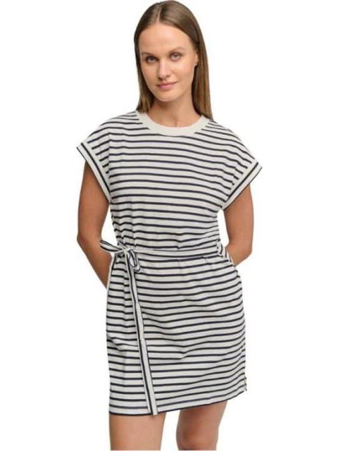 VESTIDO CORTO RAYAS AZUL MARINO HOLLY LAND