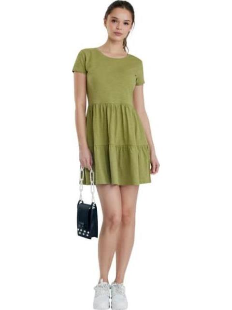 VESTIDO CORTO VERDE HOLLY LAND