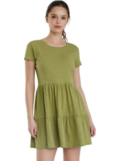 VESTIDO CORTO VERDE HOLLY LAND